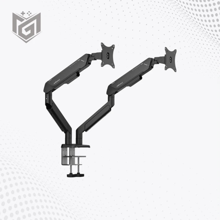 AndaSeat STEALTH PRO II Duo A9-2S Black Dual Monitor Arm AD-W-A9-2S-BB - Mega Games