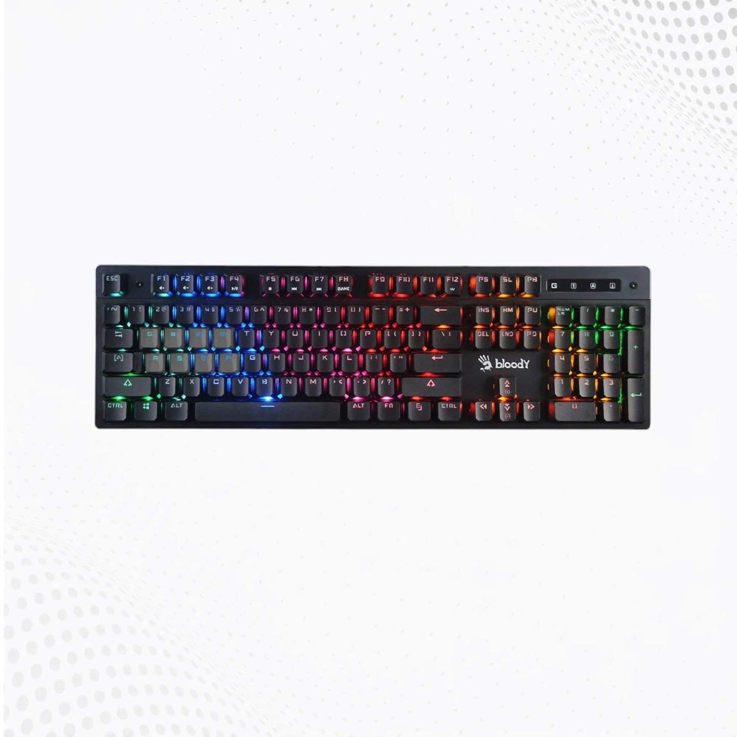 Bloody B500N Neon Gaming Keyboard Mega Games