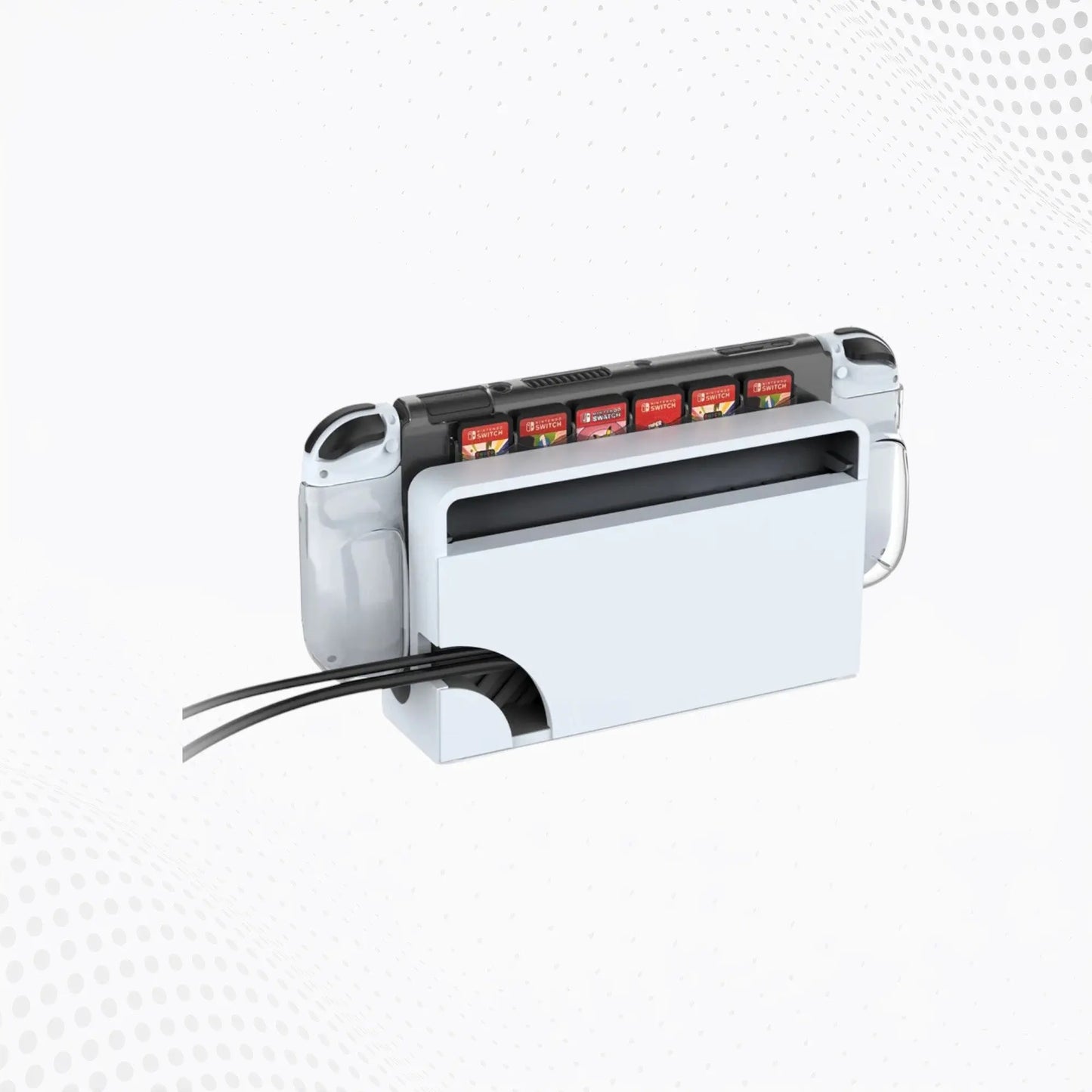 DOBE Switch OLED Transparent Protective Case – TNS-1190 Mega Games