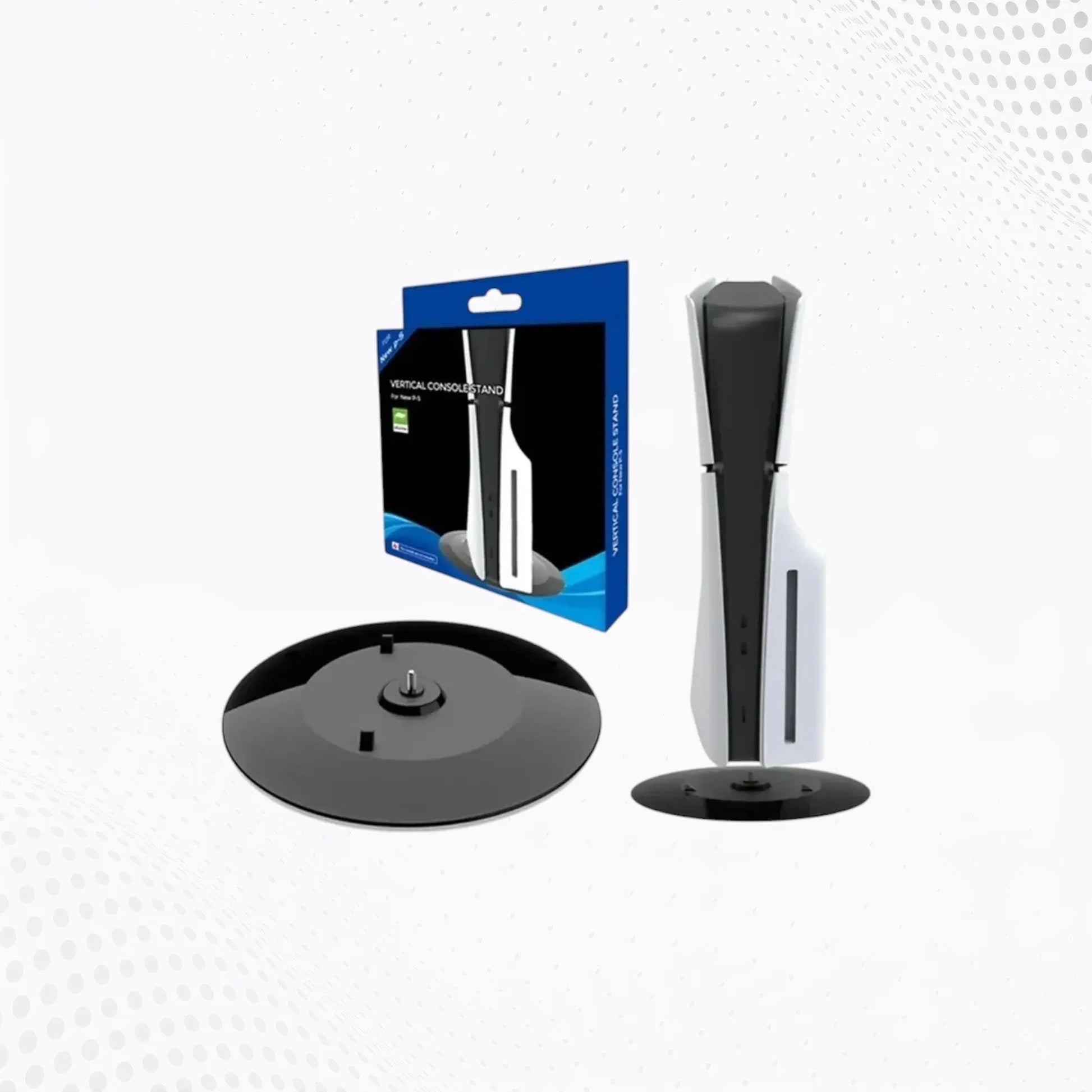 Dobe PS5 Slim Vertical Stand TP5-3573 – Secure & Space-Saving Stand Mega Games