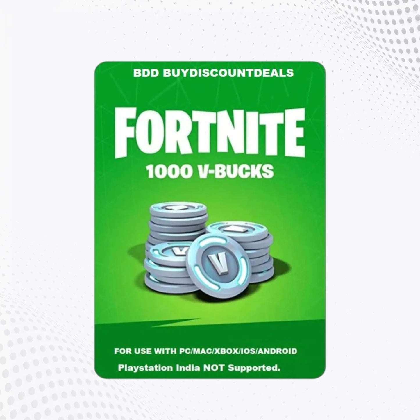 Fortnite V-Bucks Gift Card – All Regions Mega Games