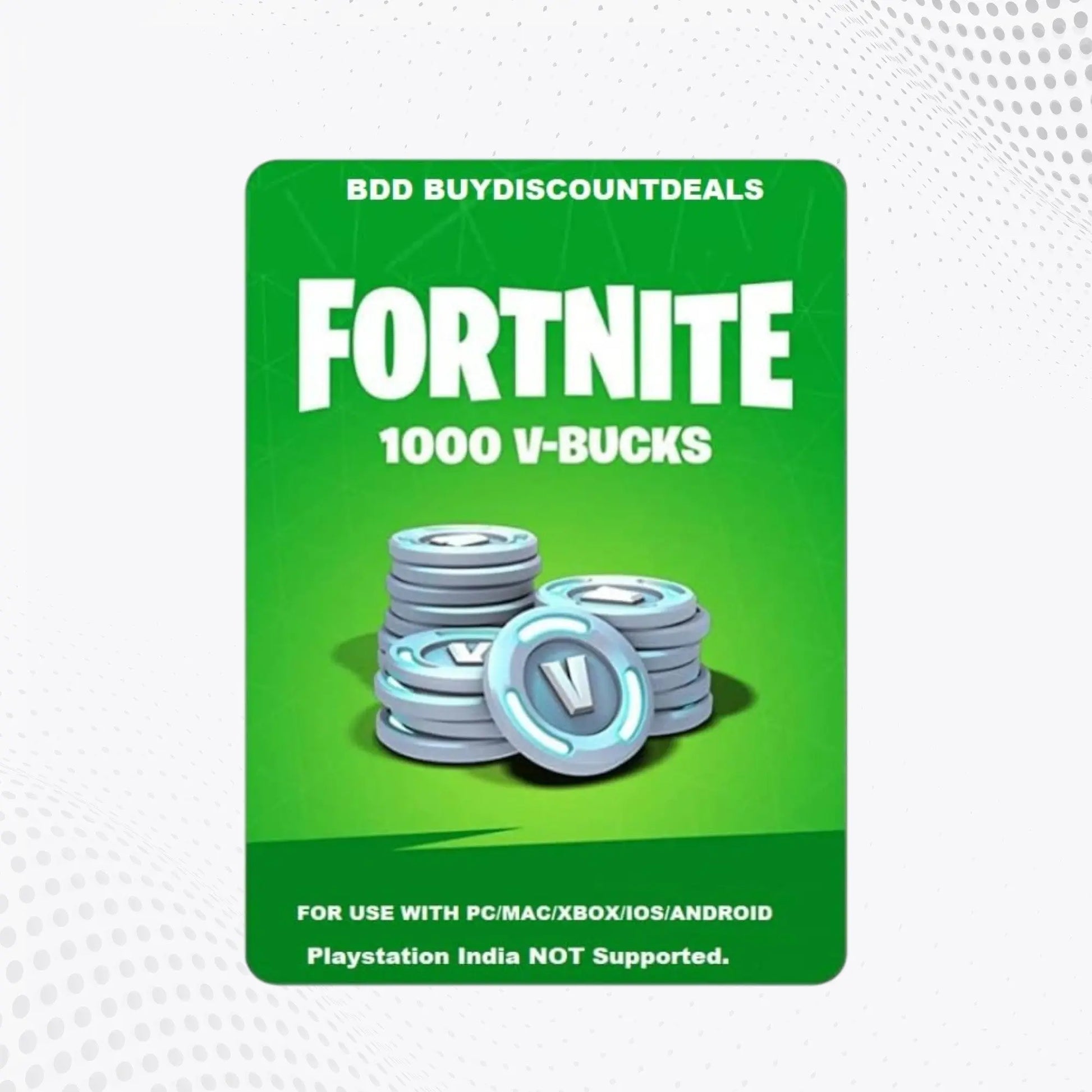 Fortnite V-Bucks Gift Card – All Regions Mega Games