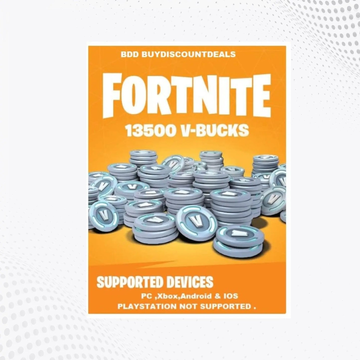 Fortnite V-Bucks Gift Card – All Regions Mega Games