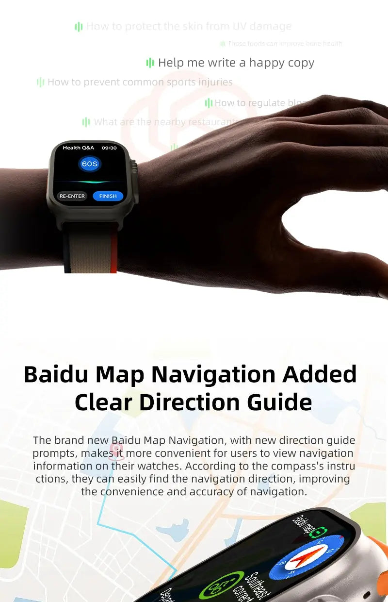 HW69 Ultra 2 Smart Watch Mega Games