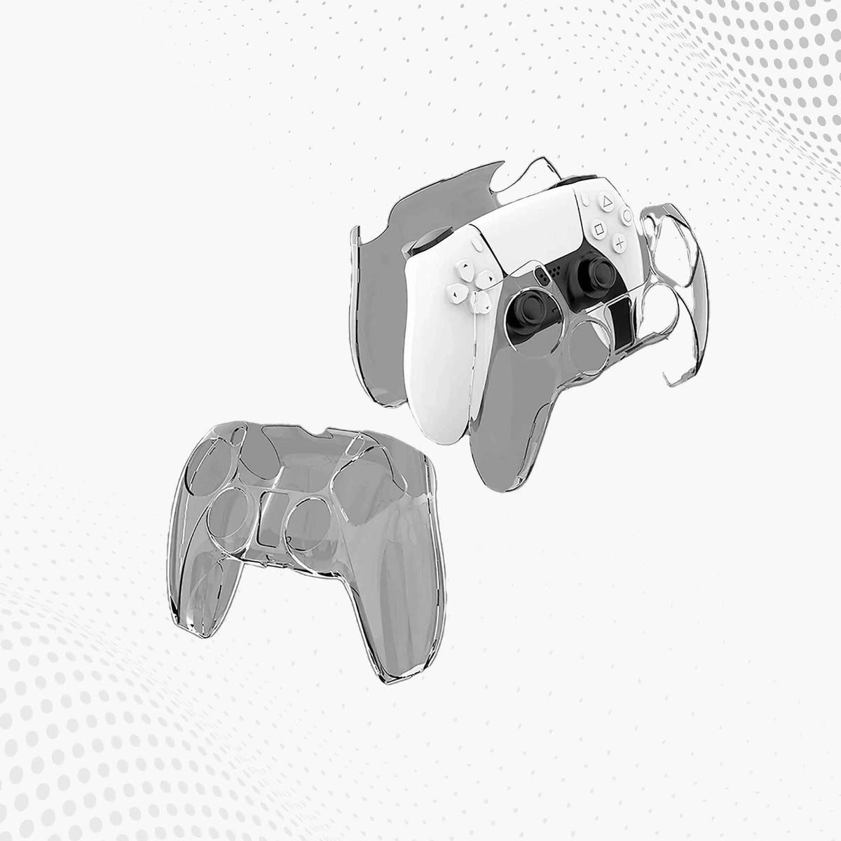 KJH Crystal Case For PS5 Controller