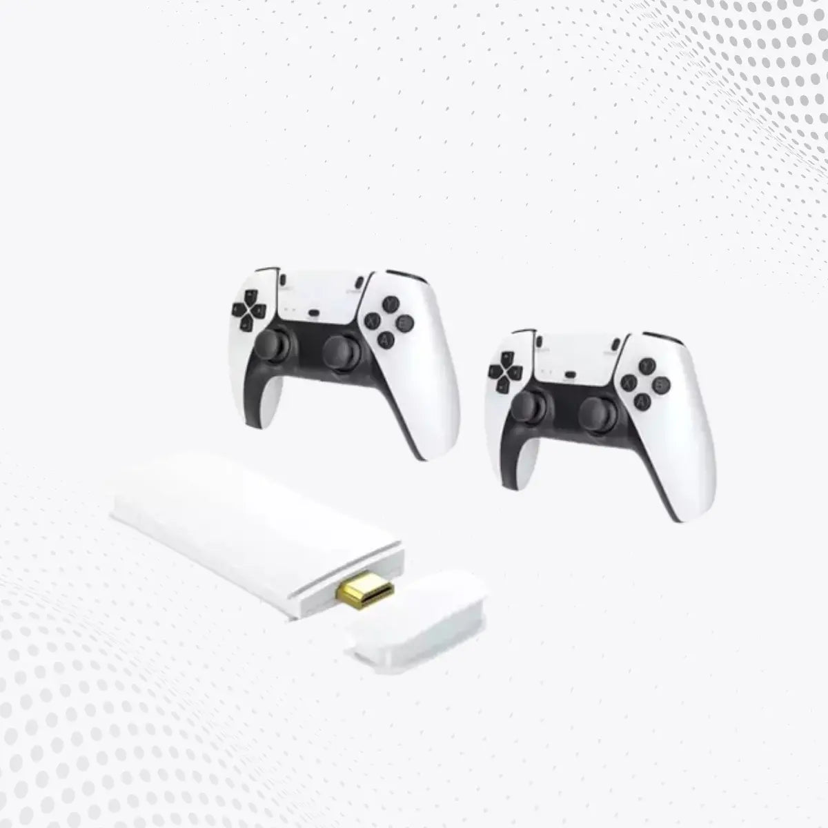 M15 Game Stick 4K Console 64GB with Dual Controllers Mega Games