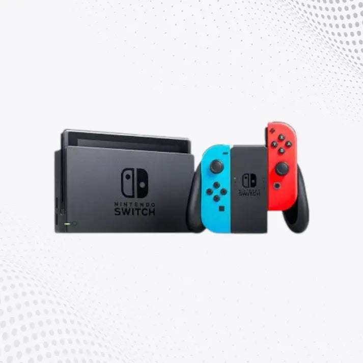 Nintendo Switch OLED Model (Neon Red/Blue) Mega Games