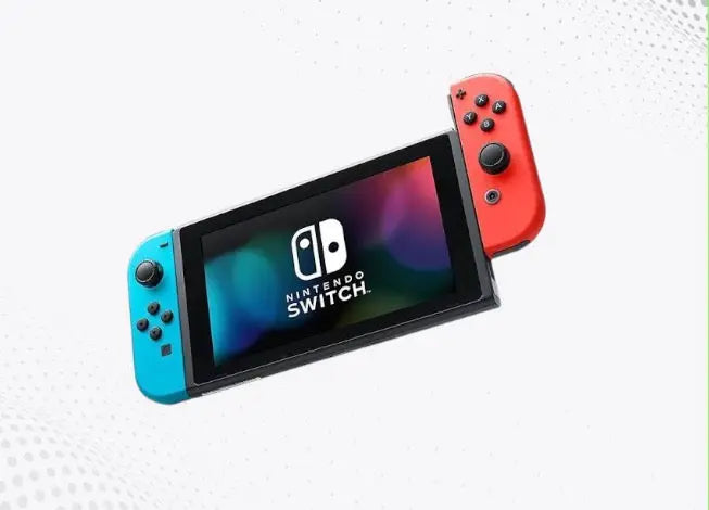 Nintendo Switch OLED Model (Neon Red/Blue) Mega Games