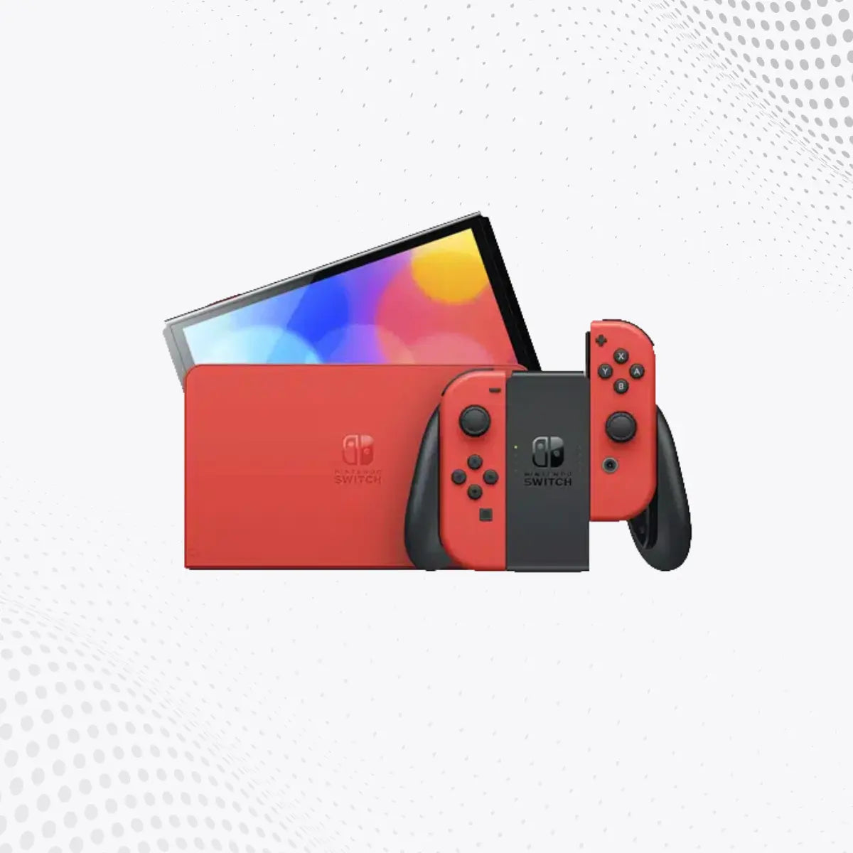 Nintendo Switch OLED – Mario Red Edition Mega Games