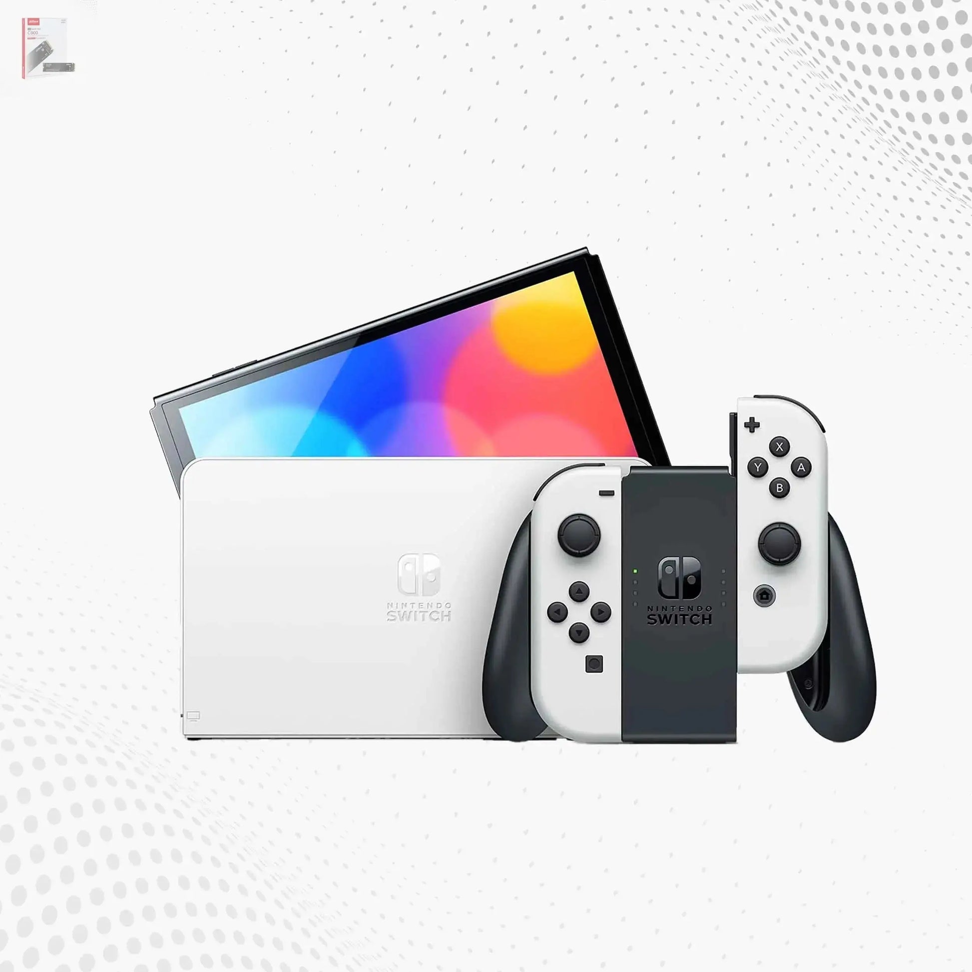 Nintendo Switch OLED White megagamespk