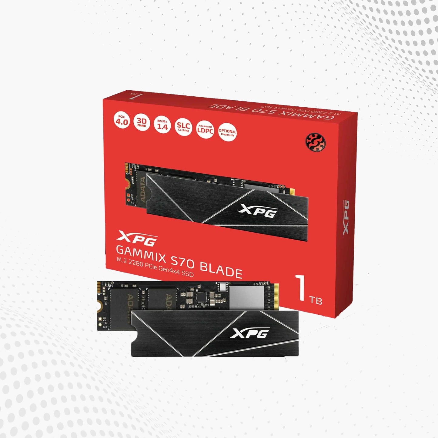 PS5 SSD- XPG Gammix S70 Blade 1TB Mega Games