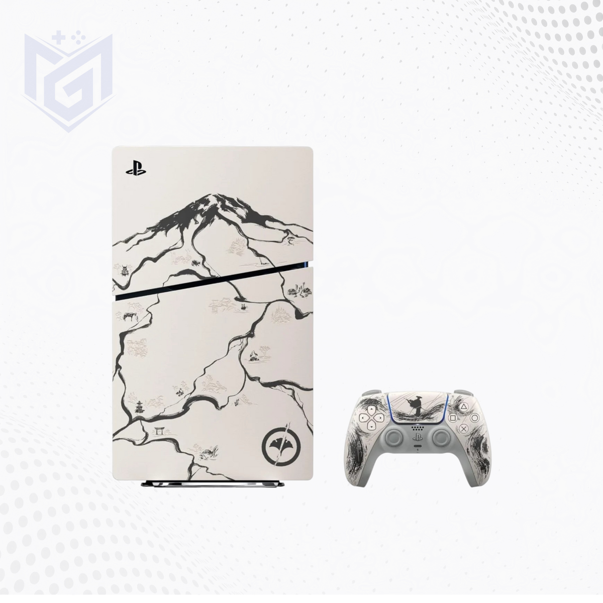 PS5 Slim Disc Edition – Ghost of Yōtei Black Limited Edition Best Price In pakistan