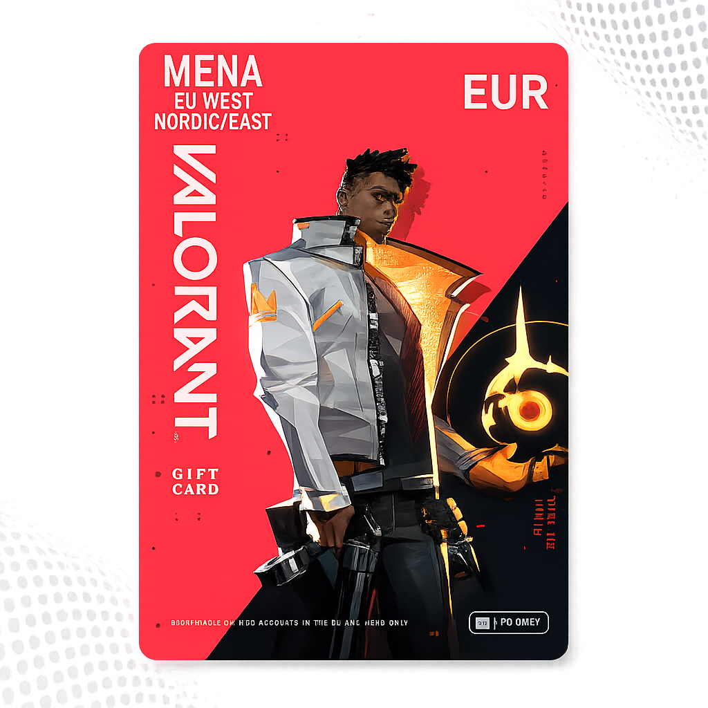 Valorant Gift Card EUR MENA Price in Pakistan