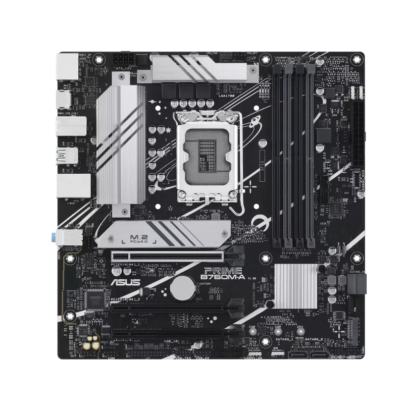 Asus Prime B760M-A DDR5 Intel 12/13/14th Gen microATX Motherboard