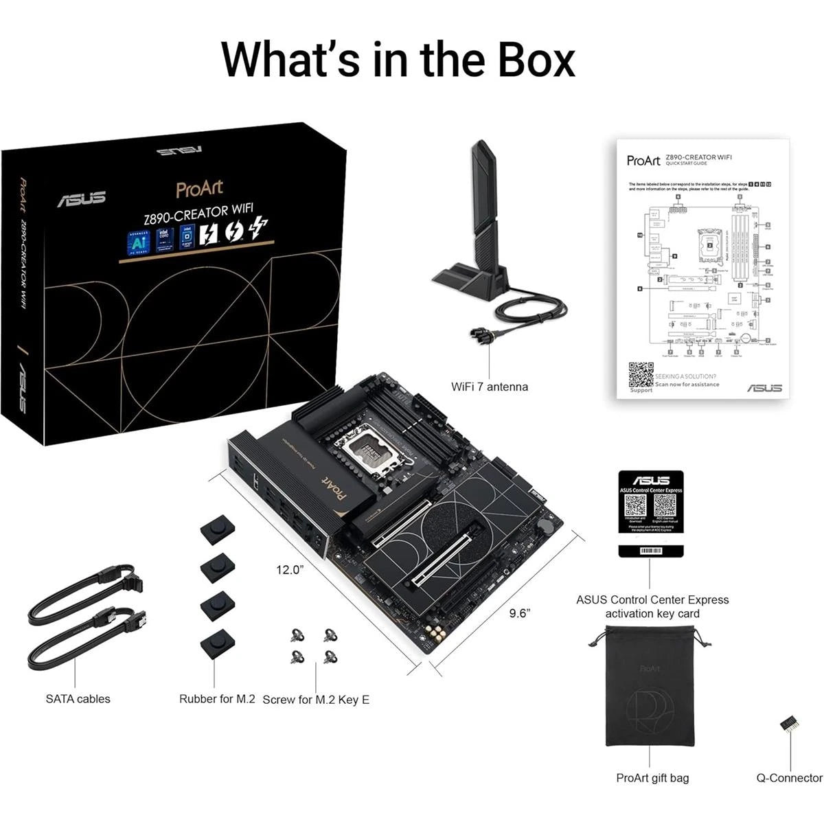 ASUS ProArt Z890-Creator WiFi price in Pakistan at Mega Games, Z890 LGA 1851 ATX motherboard