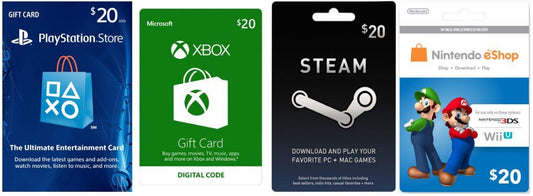 Gaming Gift Cards Pakistan