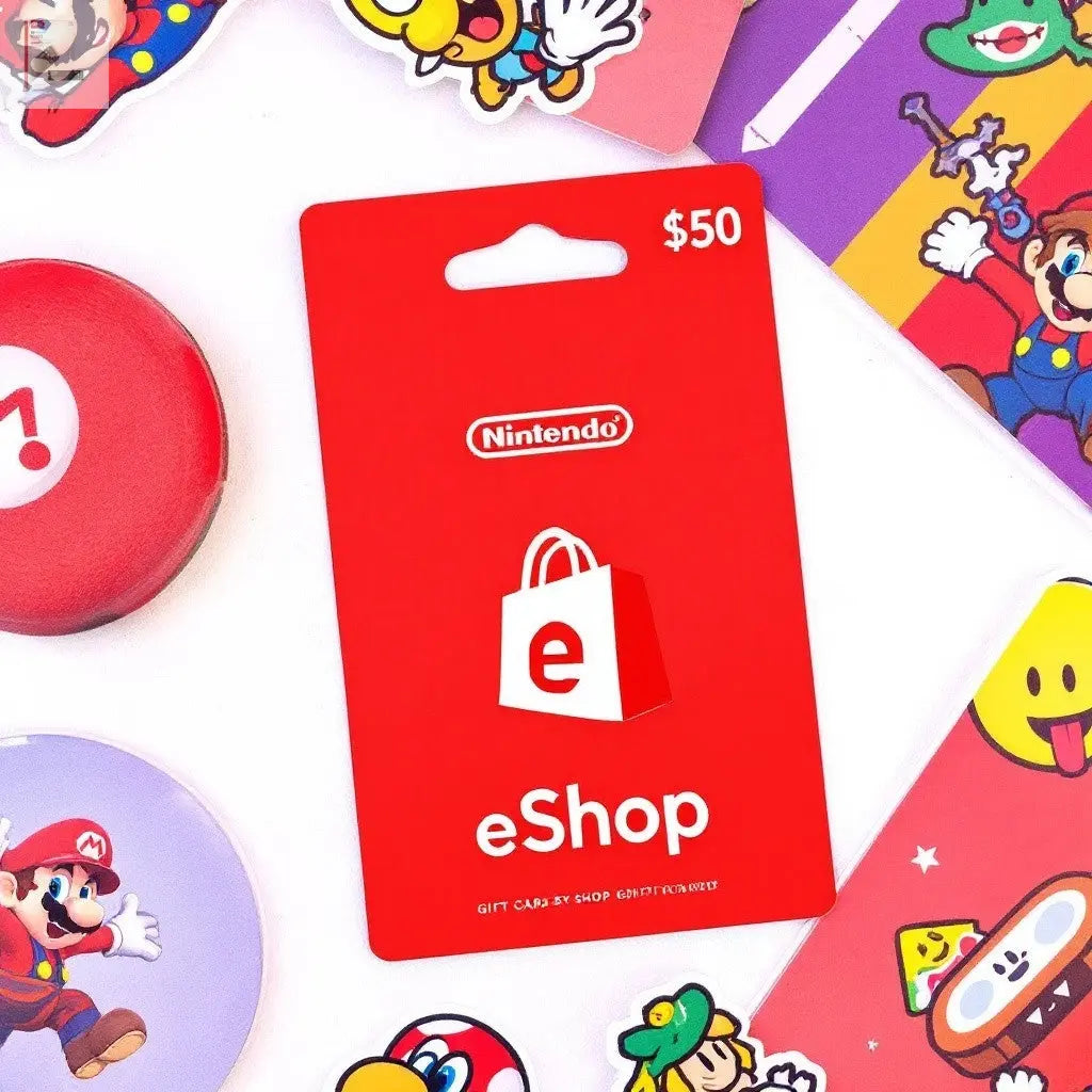Nintendo Switch Eshop Gift Cards Mega Games