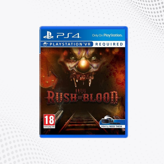 Until Dawn: Rush of Blood PSVR PS4