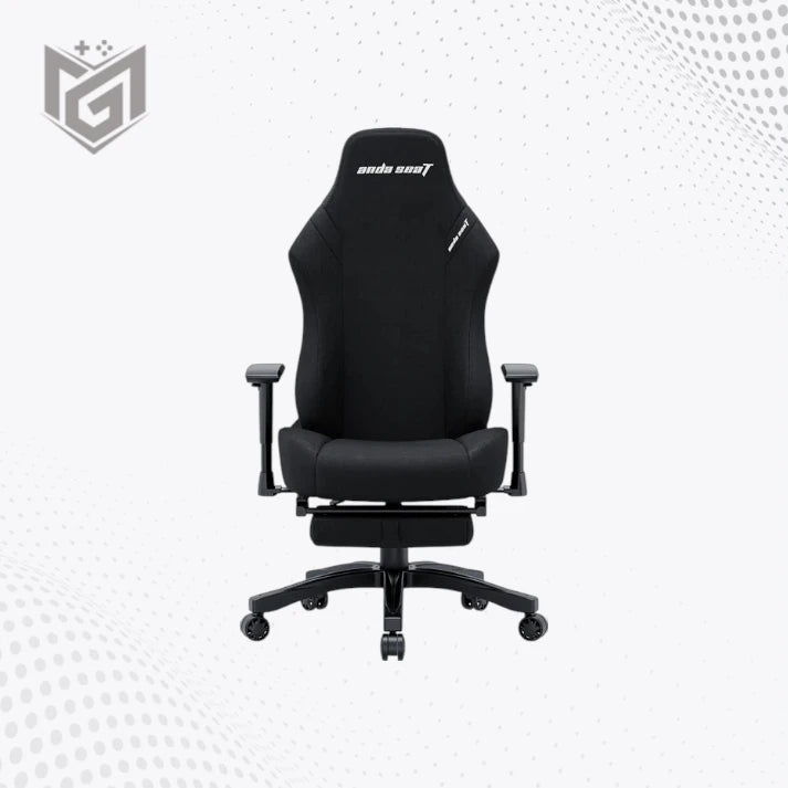 AndaSeat Luna Pro Large Gaming Chair with Footrest Black Fabric Price in Pakistan - Mega Games