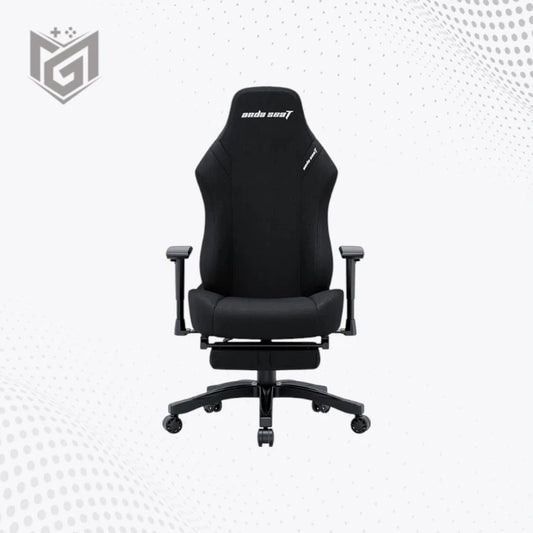 AndaSeat Luna Pro Large Gaming Chair with Footrest Black Fabric Price in Pakistan - Mega Games