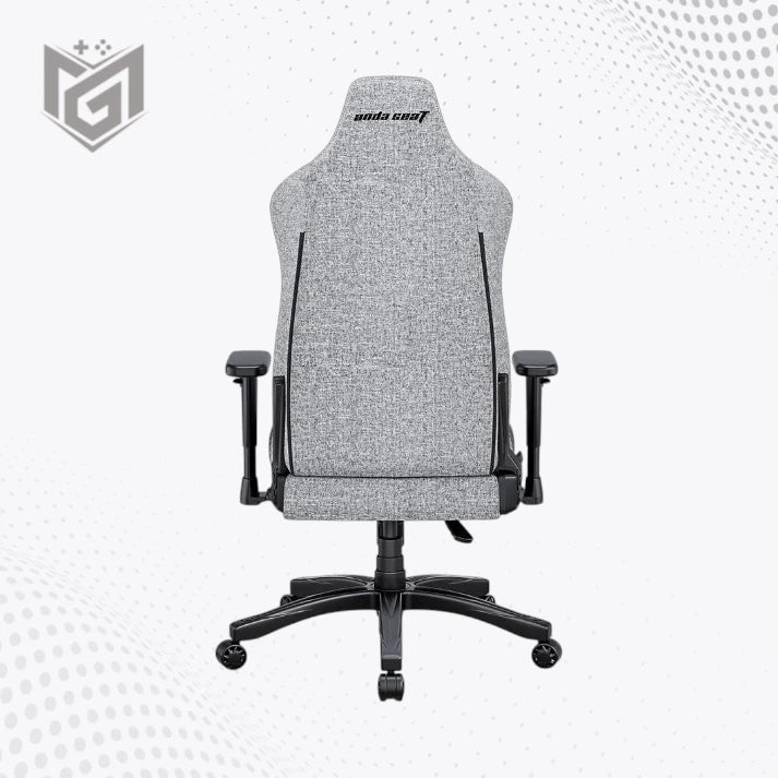Back of the AndaSeat Novis Ultra Ash Grey gaming chair from Mega Games PK