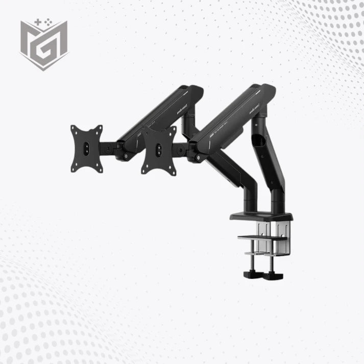 AndaSeat STEALTH PRO II Duo A9-2S Black Dual Monitor Arm AD-W-A9-2S-BB - Mega Games