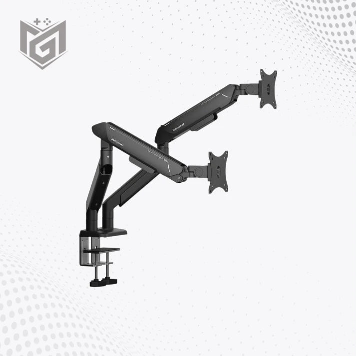 AndaSeat STEALTH PRO II Duo A9-2S Black Dual Monitor Arm AD-W-A9-2S-BB - Mega Games
