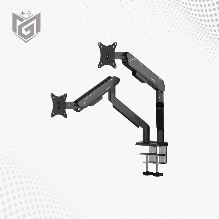 AndaSeat STEALTH PRO II Duo A9-2S Black Dual Monitor Arm AD-W-A9-2S-BB - Mega Games