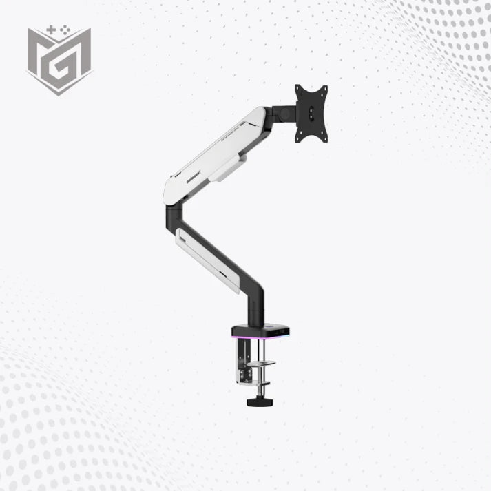 AndaSeat Stealth PRO II RGB A9X Single Monitor Arm Black White Price in Pakistan - Mega Games