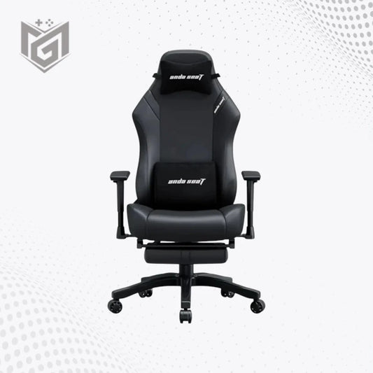 AndaSeat Luna Pro Large Gaming Chair Footrest Black PVC Leather Price in Pakistan - Mega Games
