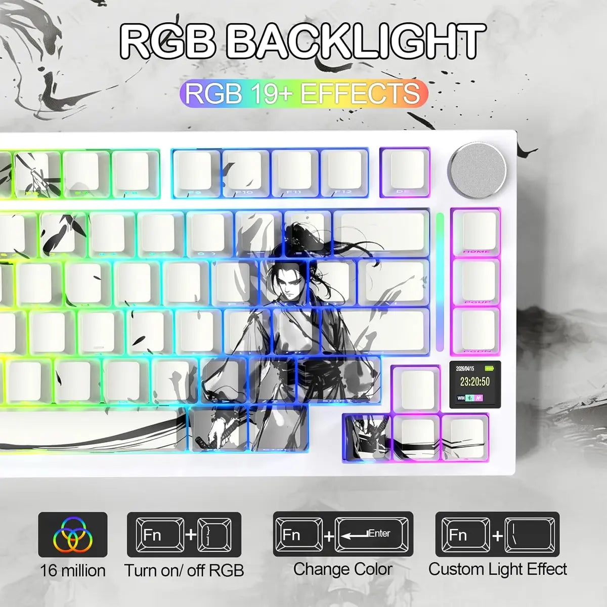 Attack Shark X820 Ultra Wireless Mechanical Keyboard Dark Warrior Price in Pakistan