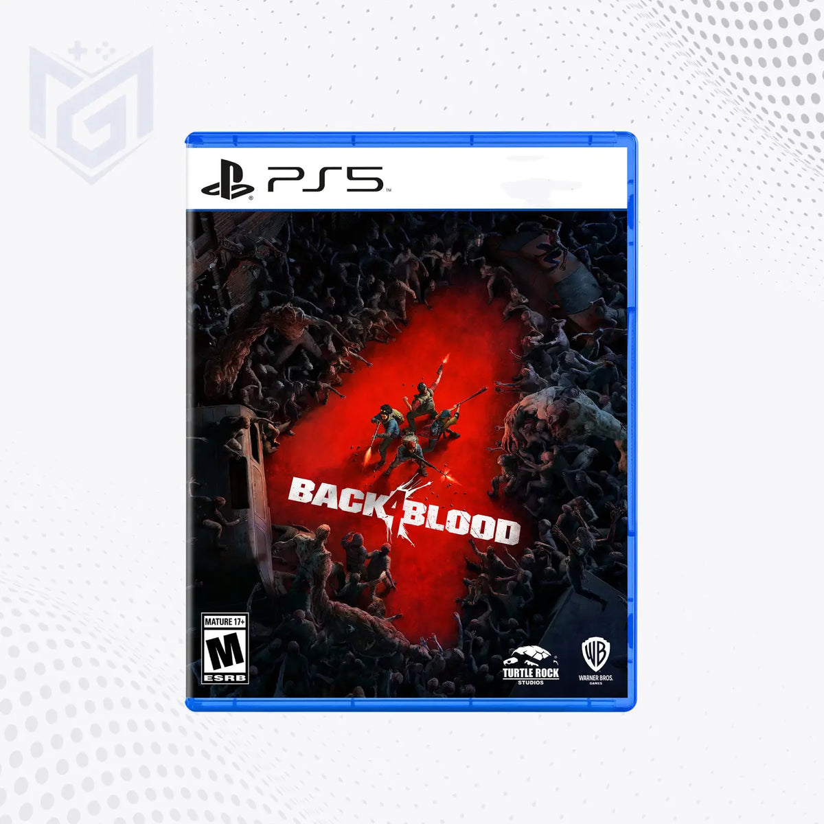 Back 4 Blood PS5 game disc cover – PS5 zombie co-op shooter available in Pakistan