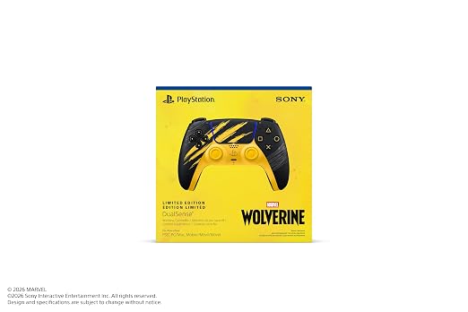 Buy Marvel’s Wolverine Battle Yellow DualSense in Pakistan – Mega Games