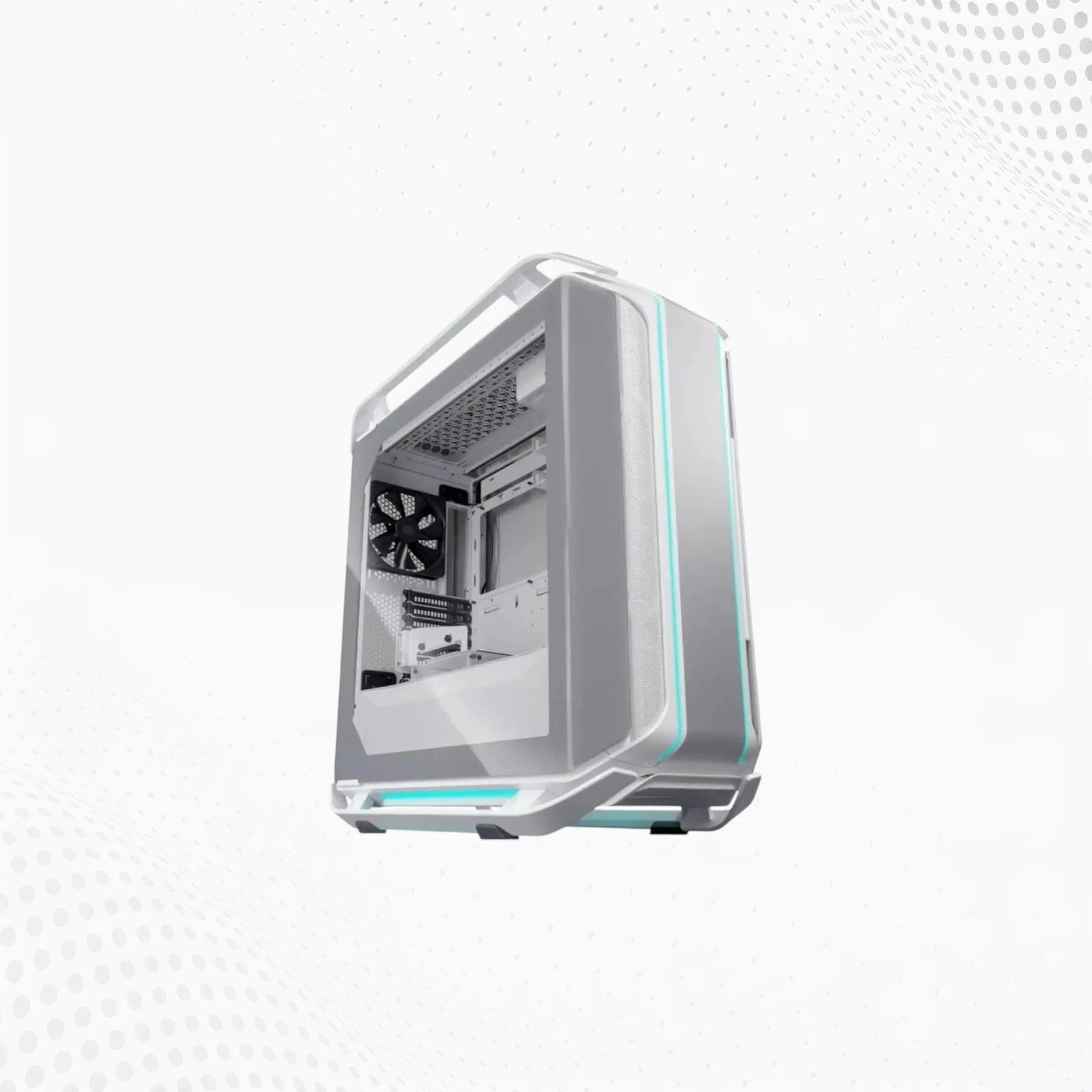 Cooler Master Cosmos C700M ARGB Full-Tower ATX Case – White/Black, Premium Gaming Case Mega Games