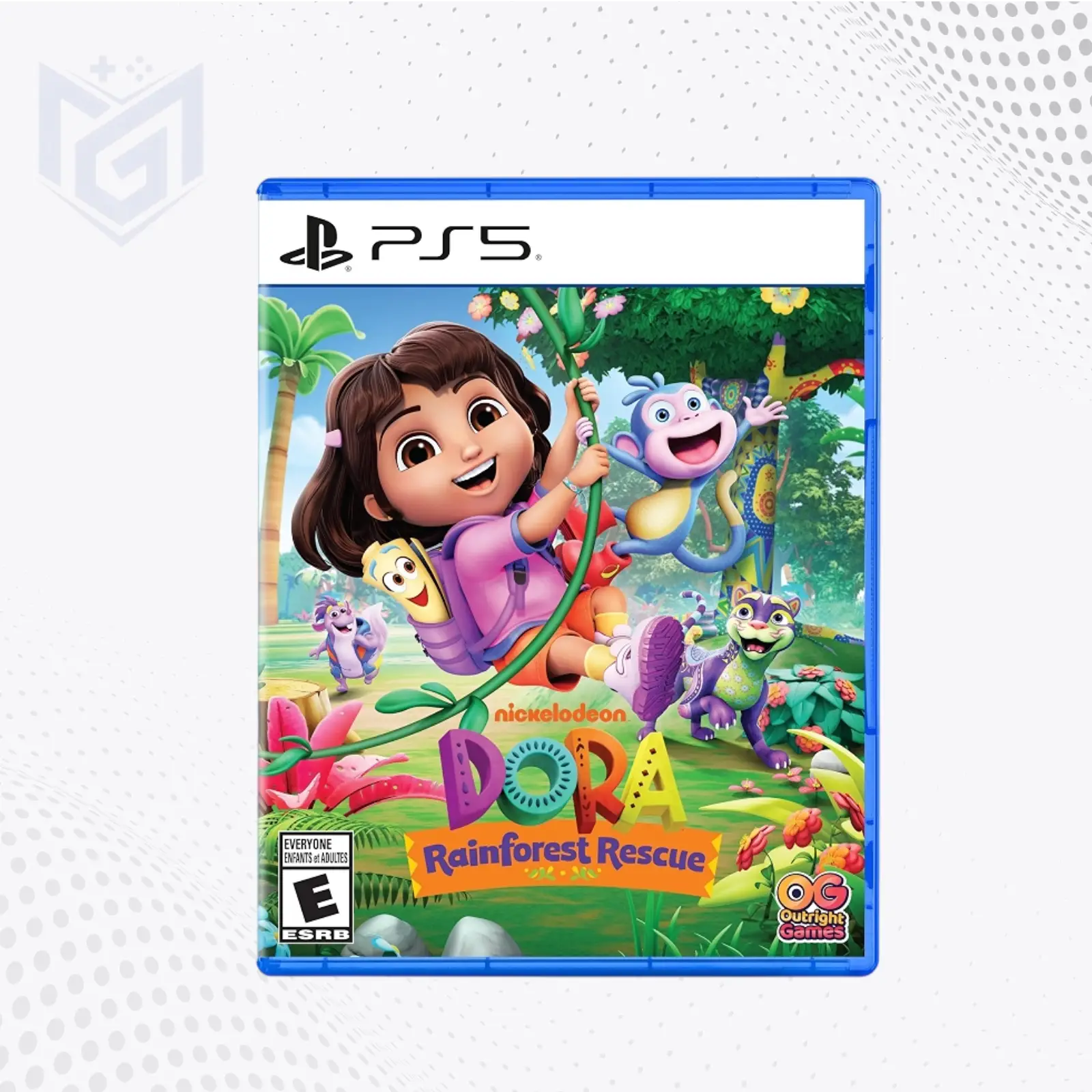 Dora Rainforest Rescue PS5 game cover
