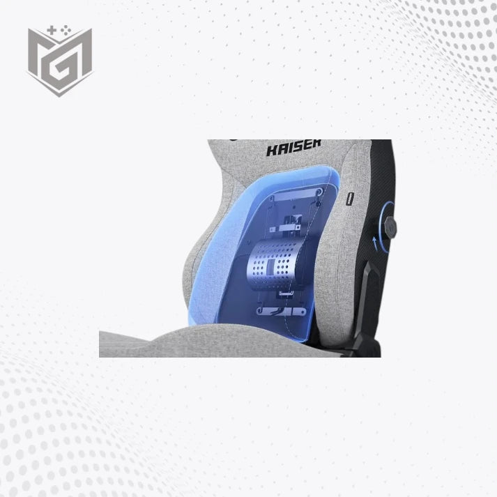 AndaSeat Kaiser 4 V2 L Ash Grey Fabric