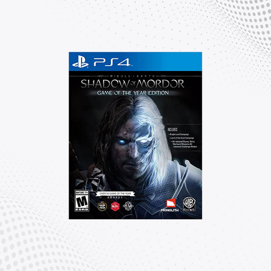 Middle Earth: Shadow of Mordor PS4