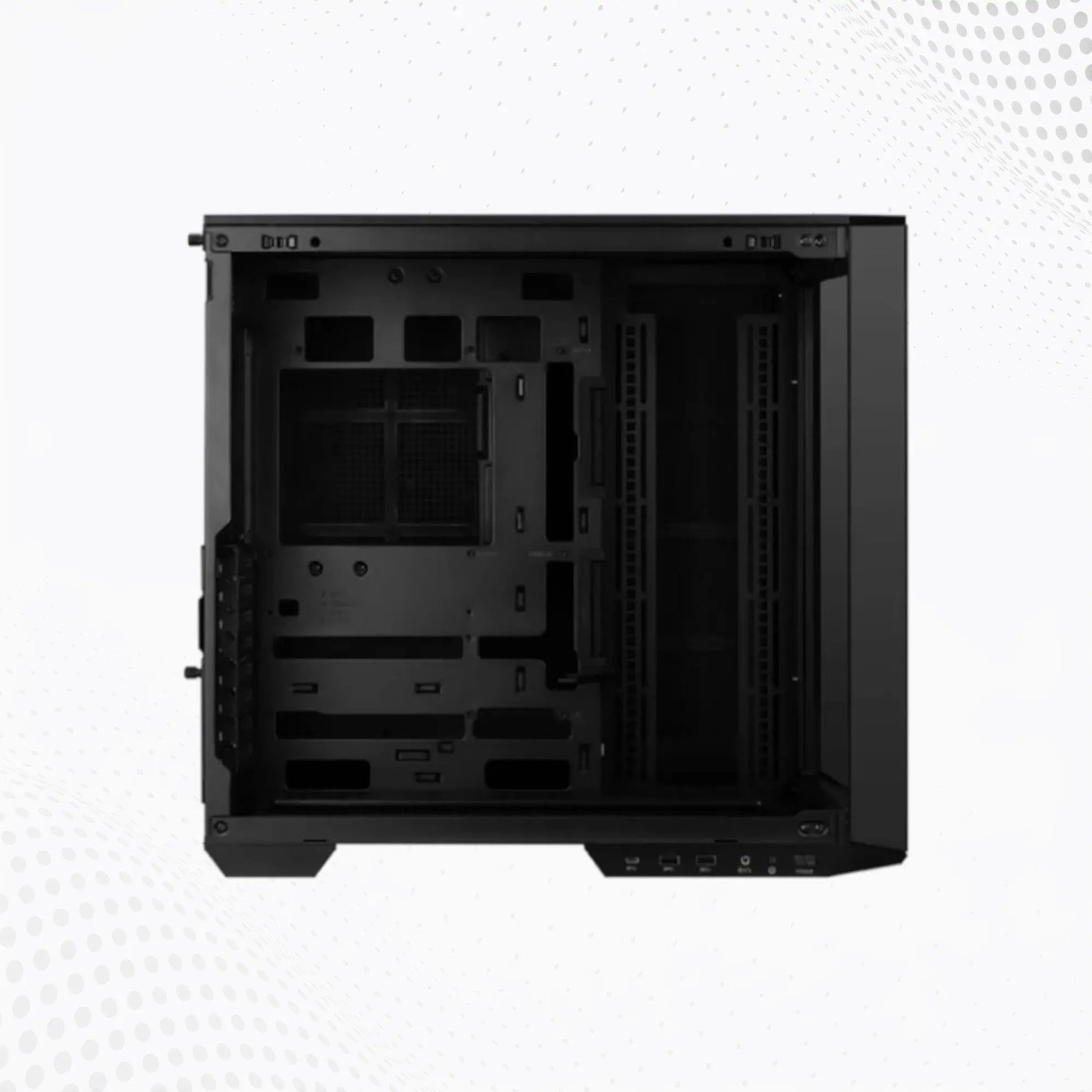 MSI MAG Pano 100L PZ Black Micro-ATX Gaming Case – Tempered Glass, Airflow Mega Games