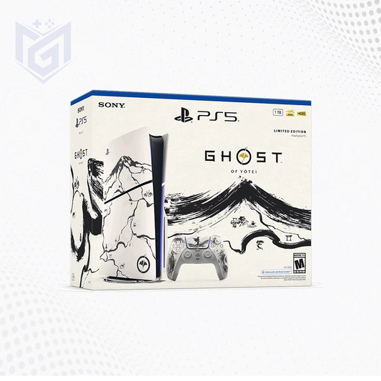 PS5 Slim Disc Edition – Ghost of Yōtei Black Limited Edition