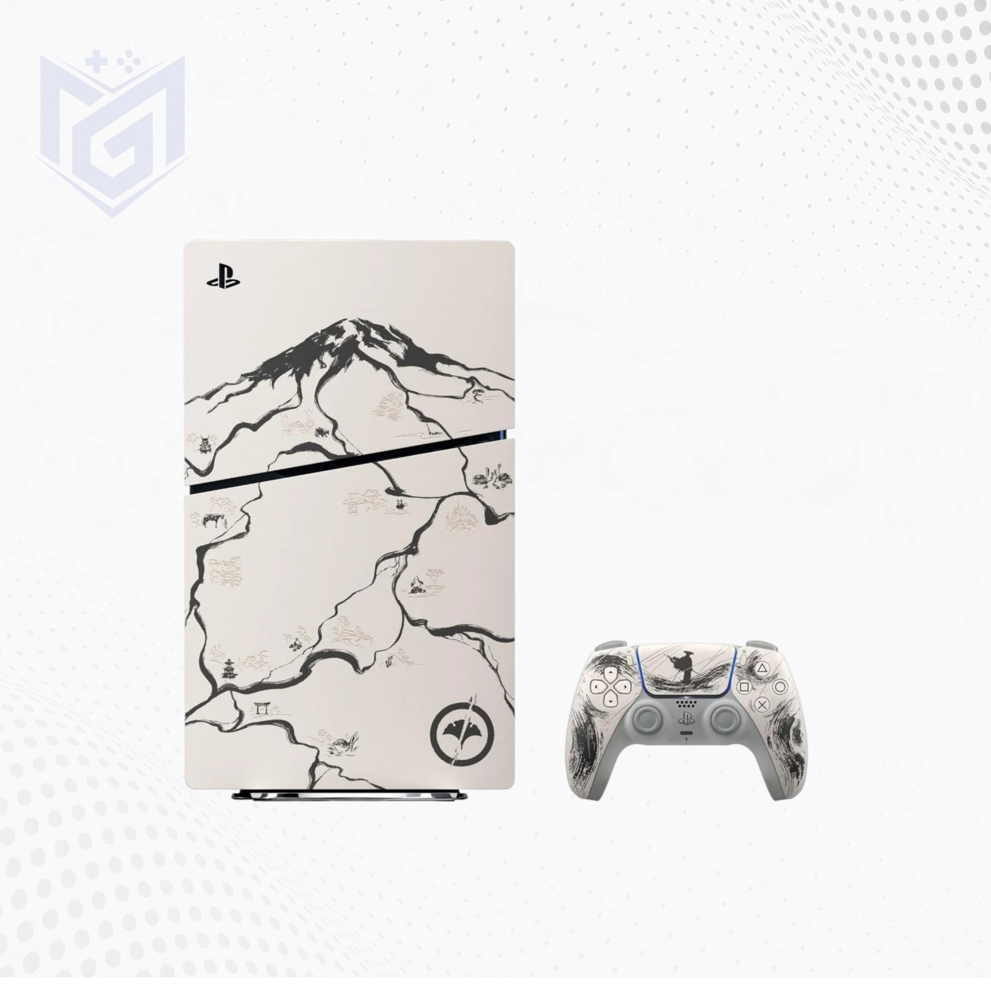PS5 Slim Disc Edition – Ghost of Yōtei Black Limited Edition Best Price In pakistan