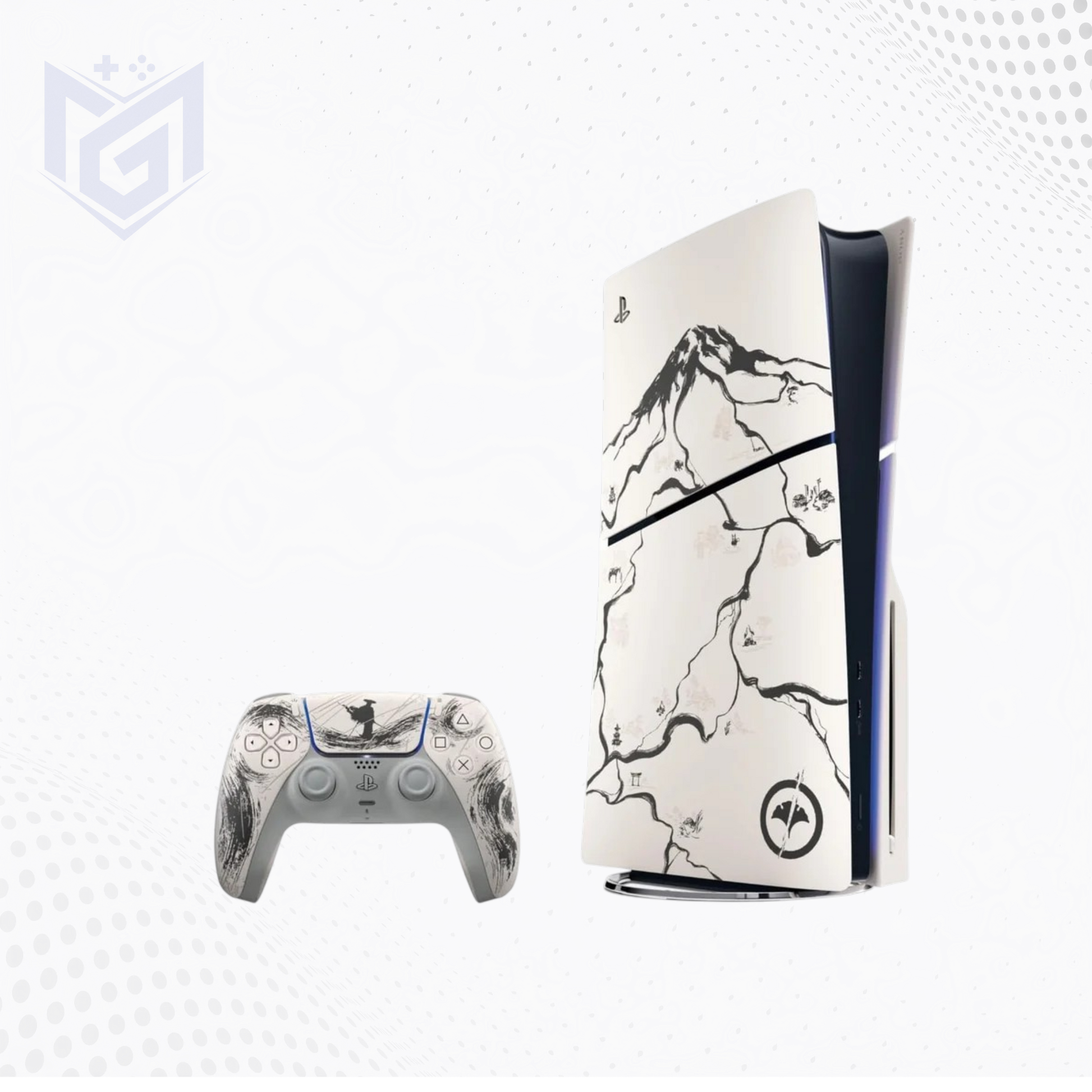 PS5 Slim Disc Edition – Ghost of Yōtei Black Limited Edition On Sale 