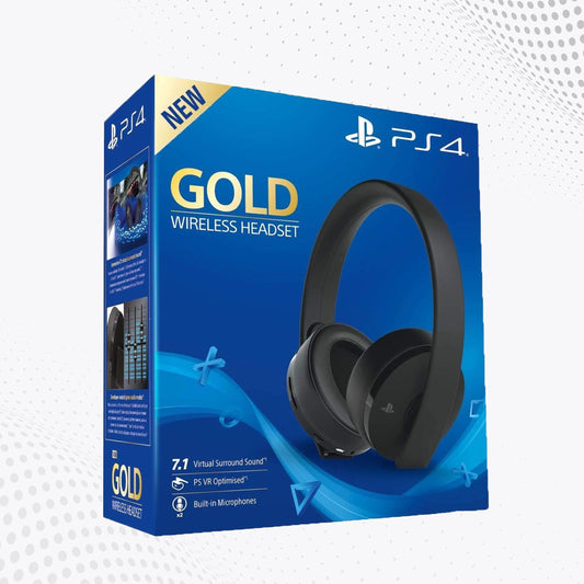 PlayStation 4 Gold Wireless Headset