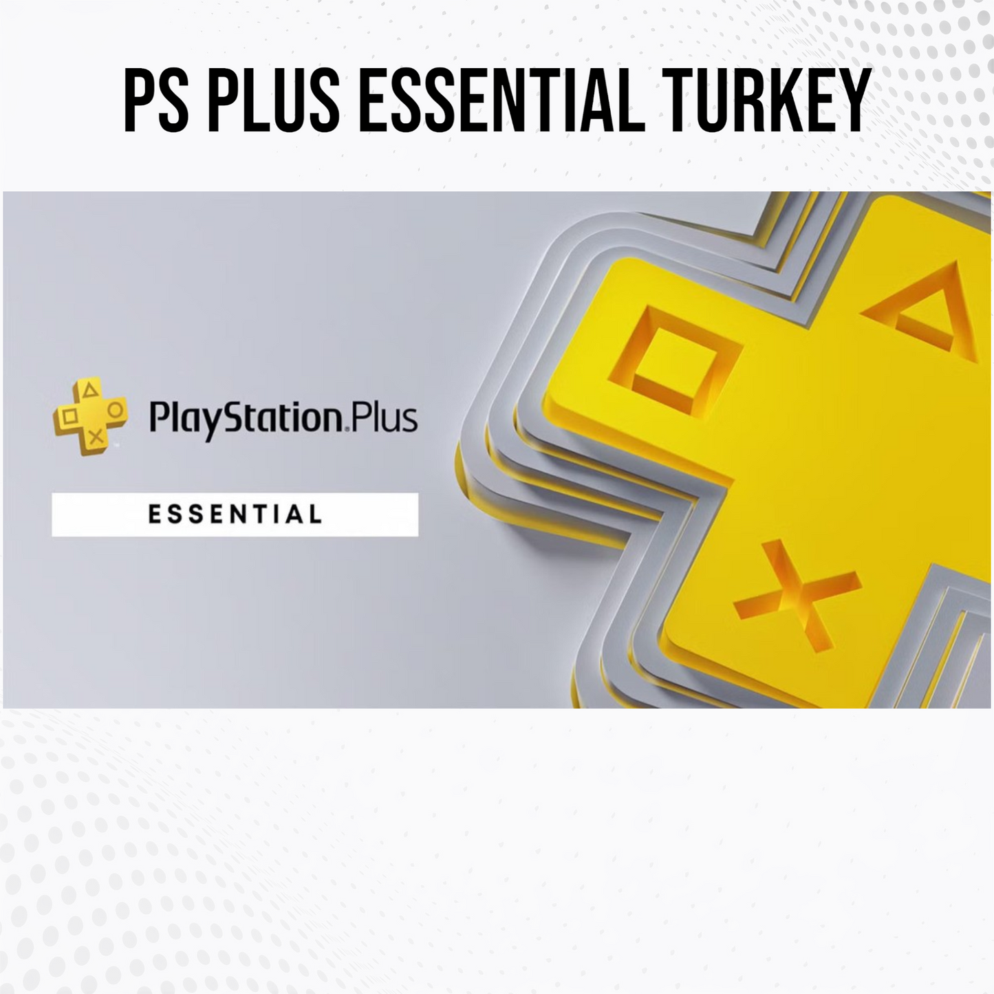 PlayStation Plus Essential Subscription Turkey Region