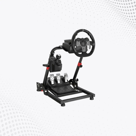 Racing Simulator Steering Wheel Stand Mega Games