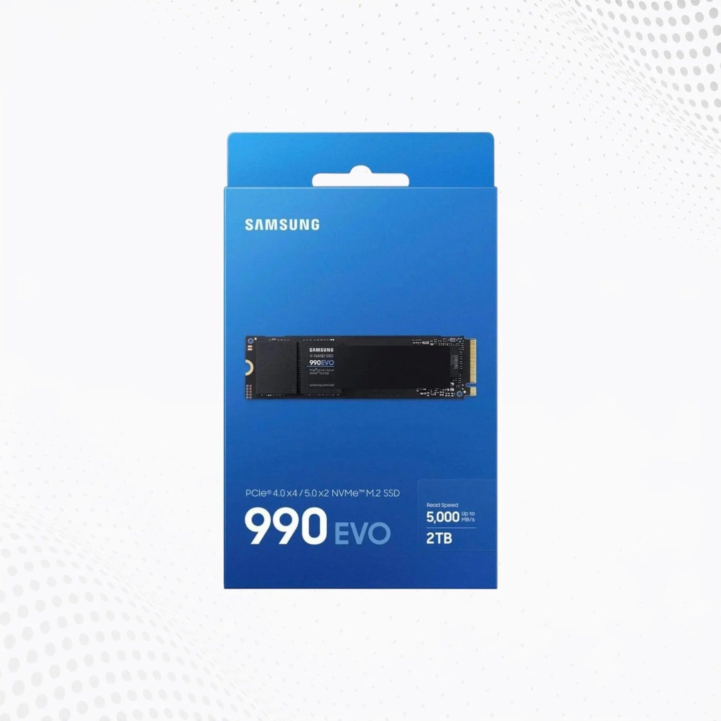 Samsung 990 EVO 2TB NVMe SSD – PCIe Gen4 x4, Gen5 x2 – M.2 2280 Mega Games