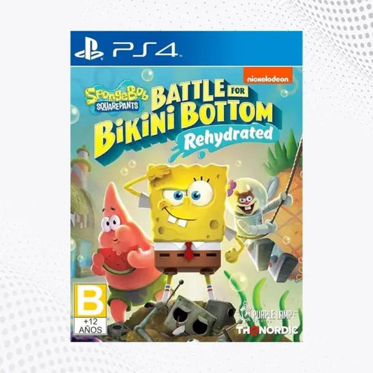 SpongeBob Battle For Bikini Bottom Rehydrated – PS4 megagamespk