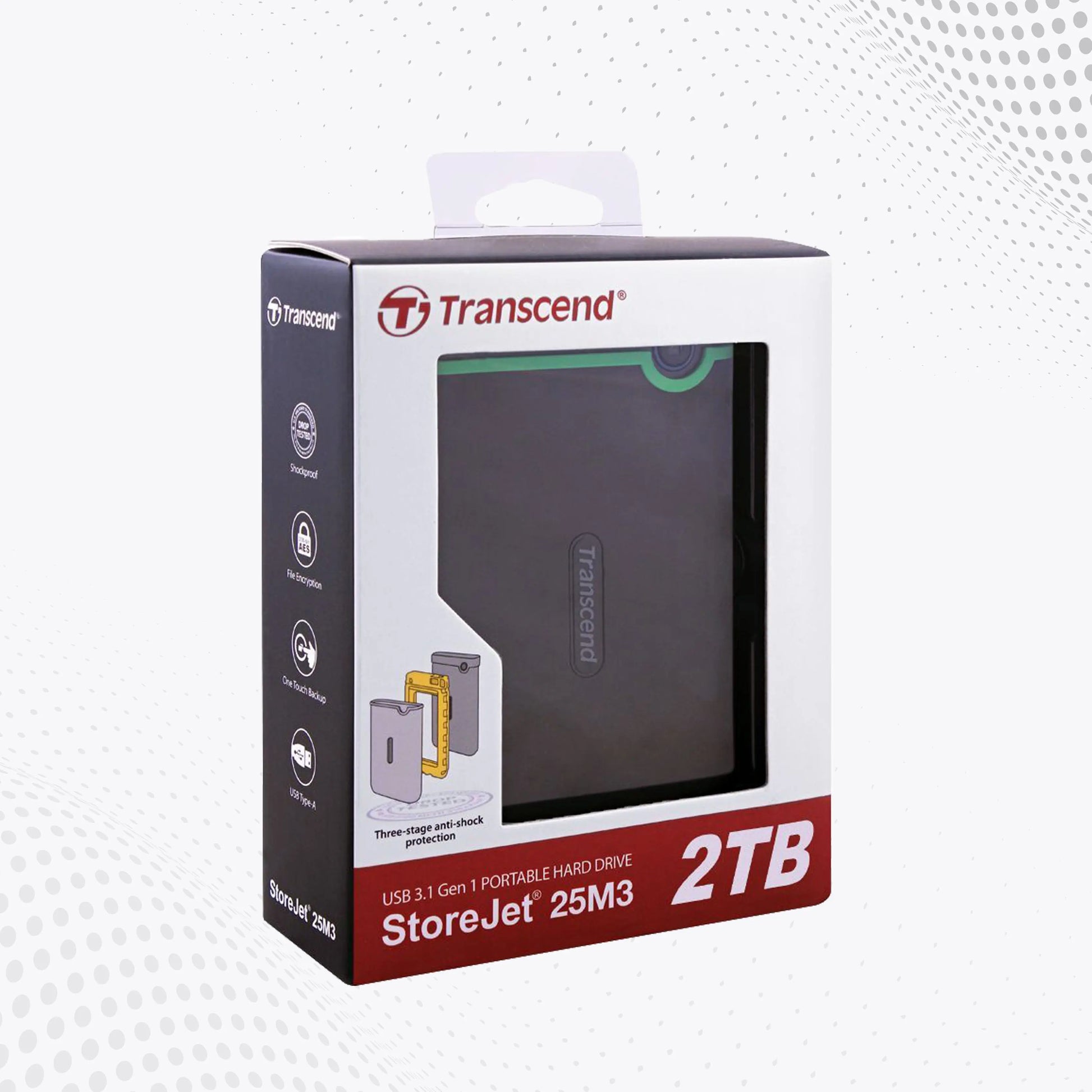 Transcend Storejet 25M3 2TB Mega Games