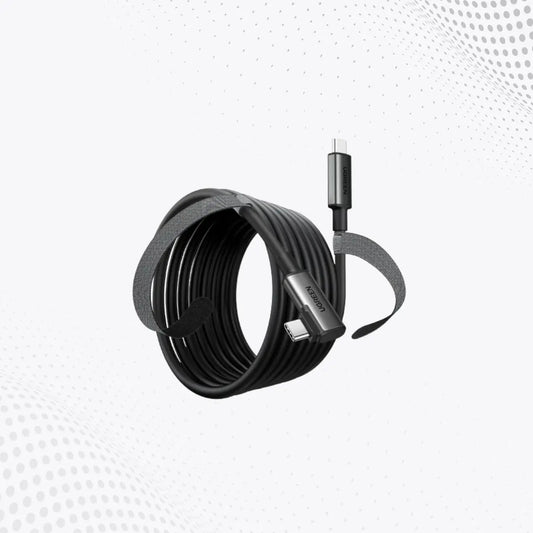 UGREEN Right Angle Type C to C VR Cable – 5M – 5GBPS – UGREEN 90629 Mega Games