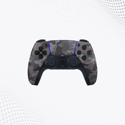 PS5 Controller Gray Camouflage