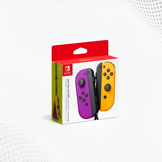 Nintendo Switch JoyCon Purple Orange